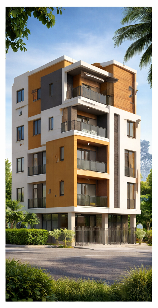 Upcoming high-rise apartments